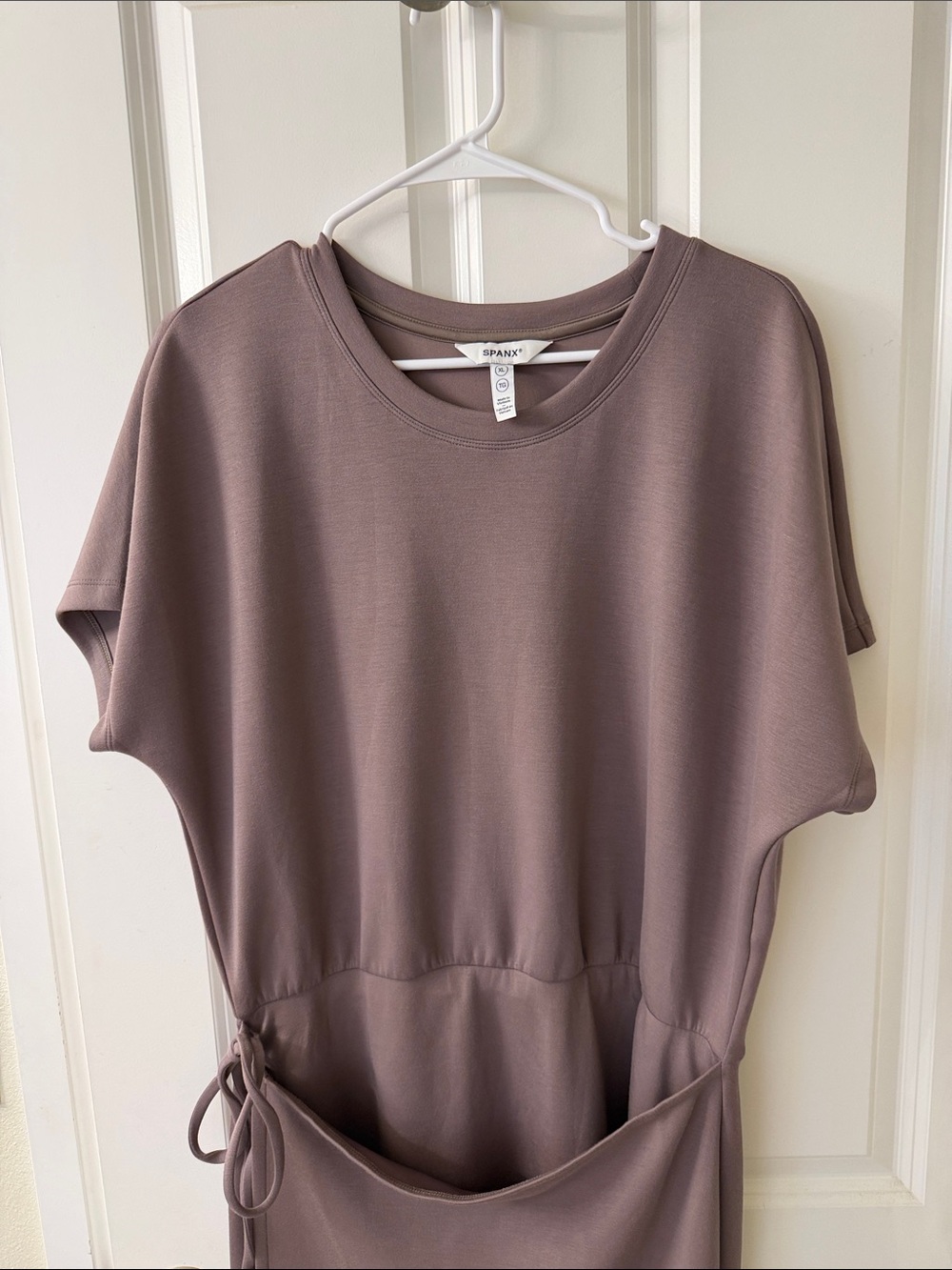 SPANX Mauve Tie-Waist Midi Dress - Picture 3 of 6